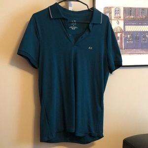 Men’s collared shirt sleeved Armani Exchange shirt